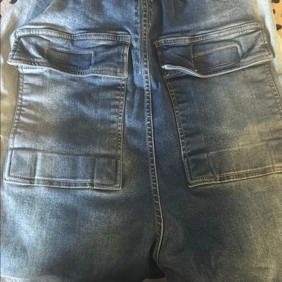 Rick Owens unisex  Mineral Pearl Degrade Two-Tone Denim Pants - Picture 6 of 16